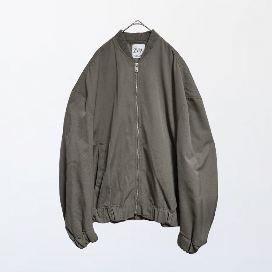 ZARA - zara ザラ ブルゾン ボンバージャケット オーバーサイズ ZARA - zara ザラ ブルゾン ボンバージャケット オーバーサイズ