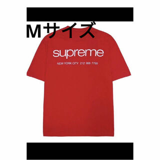 シュプリーム(Supreme)の【レア】　Supreme NYC Tee RED Mサイズ(Tシャツ/カットソー(半袖/袖なし))