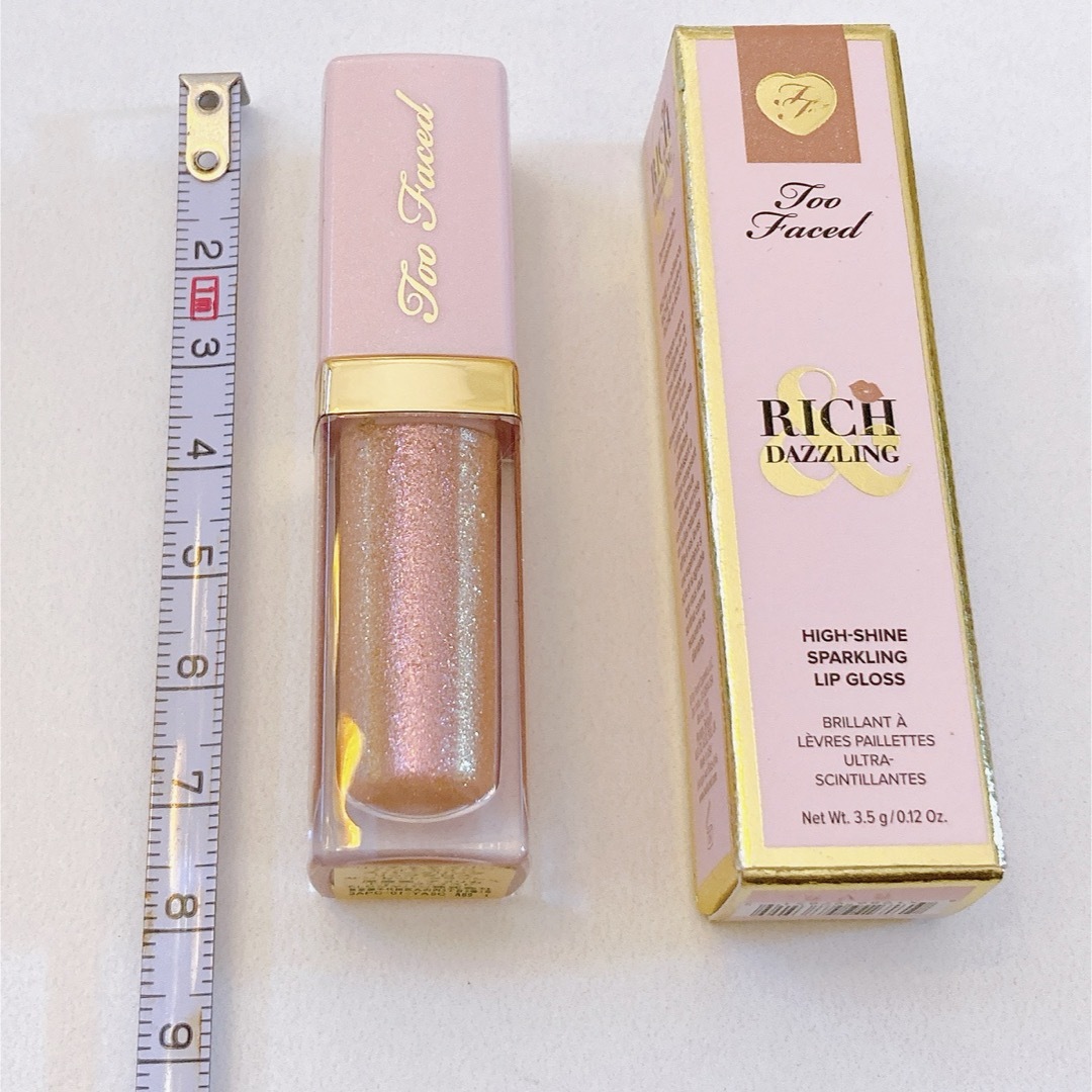 Too Faced(トゥフェイス)のToo Faced トゥー フェイスド リップグロス サンセット　クラッシュ コスメ/美容のベースメイク/化粧品(リップグロス)の商品写真
