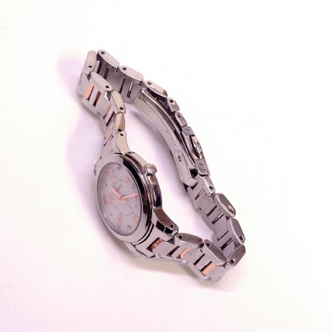 セイコールキア レディス腕時計 GP/SS 正常稼働品 電池交換済　cara宝飾
