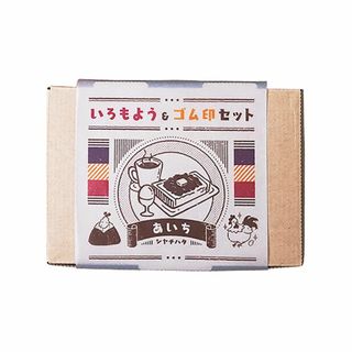 シャチハタ スタンプパッド いろもよう＆ゴム印セット 東海地方 愛知1 アイチ1(その他)