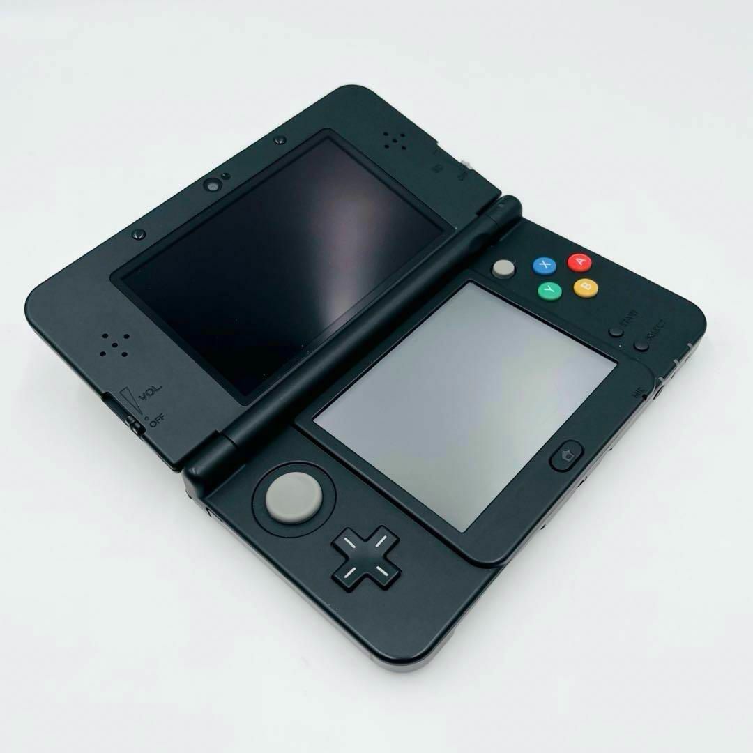 ニンテンドー3DS(ニンテンドー3DS)のNew Nintendo 3DS ブラック 本体のみ エンタメ/ホビーのゲームソフト/ゲーム機本体(携帯用ゲーム機本体)の商品写真