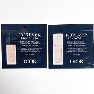 ディオール(Dior)のディオールスキンフォーエヴァー  サンプル　2包(サンプル/トライアルキット)