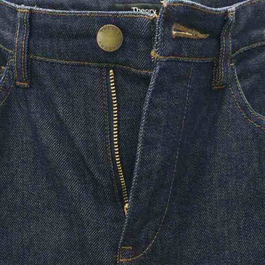 theory(セオリー)のセオリー Classic ST Denim Demitria D HW Gh 紺 レディースのパンツ(デニム/ジーンズ)の商品写真