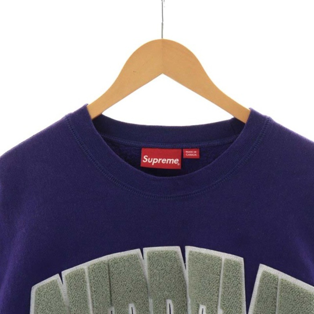 Supreme(シュプリーム)のSUPREME Cities Arc Crewneck スウェット XL 紫 メンズのトップス(その他)の商品写真