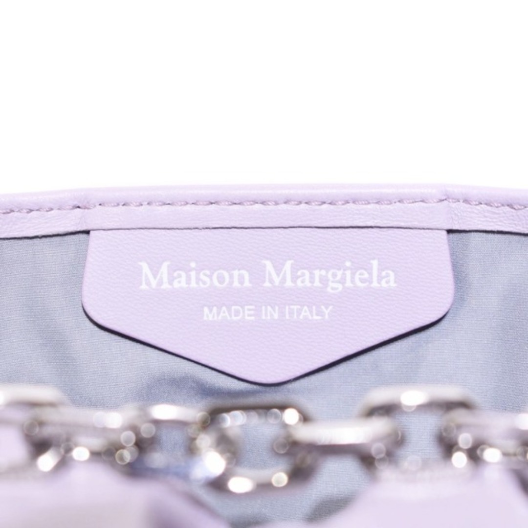 Maison Martin Margiela(マルタンマルジェラ)のメゾンマルジェラ グラムスラムフラップ チェーン ショルダーバッグ スモール 紫 レディースのバッグ(ショルダーバッグ)の商品写真
