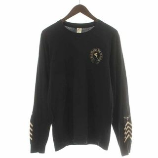 Chrome Hearts - CHROME HEARTS ホースシュー プリント ロングスリーブ TEE 黒