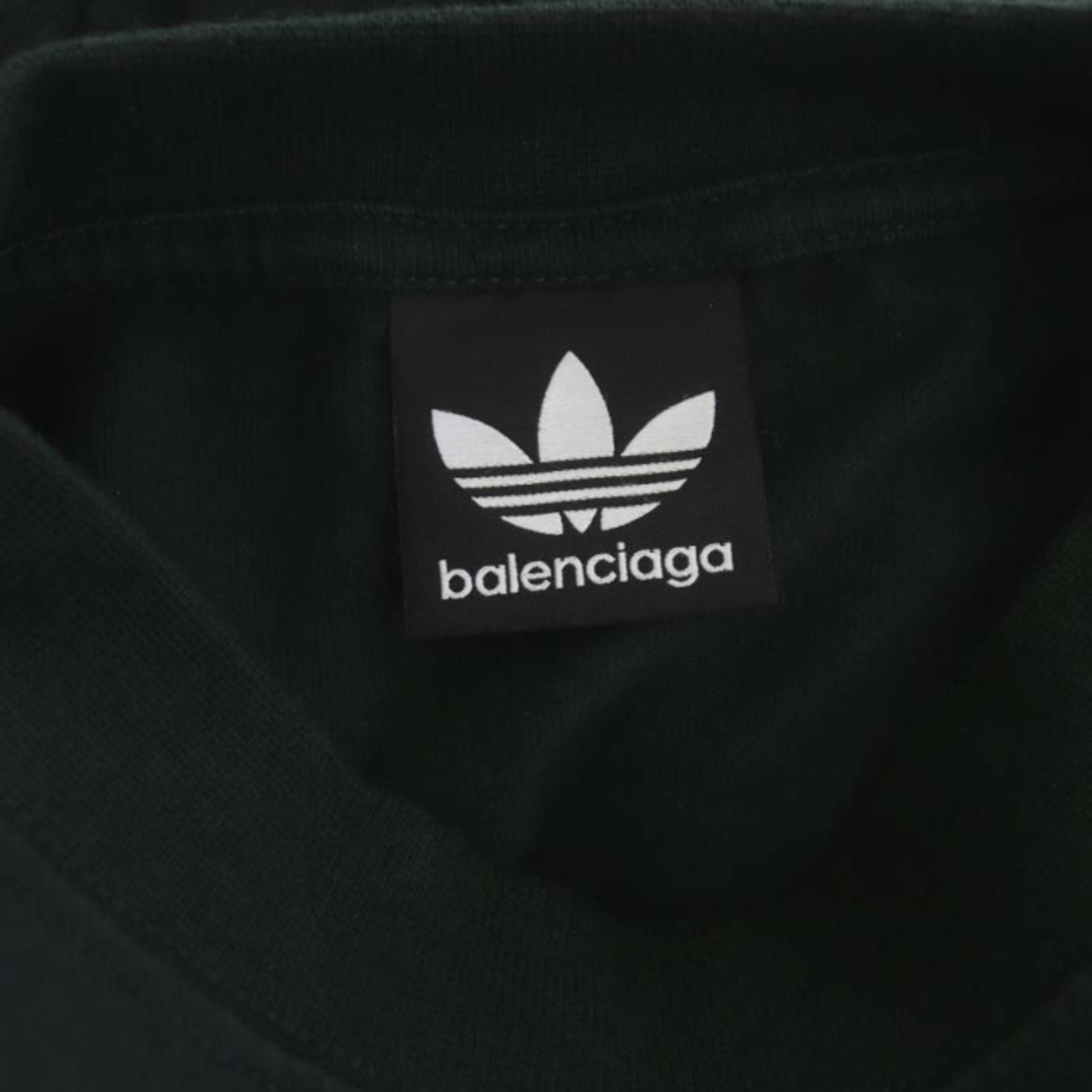 Balenciaga(バレンシアガ)のバレンシアガ アディダス 23SS オーバーサイズ Tシャツ カットソー 4 緑 メンズのトップス(Tシャツ/カットソー(半袖/袖なし))の商品写真