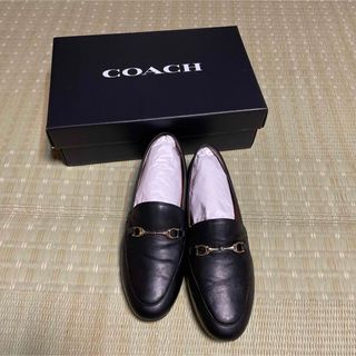 COACH - coach コーチ ハーレー ローファー 箱付き サイズ:8美品