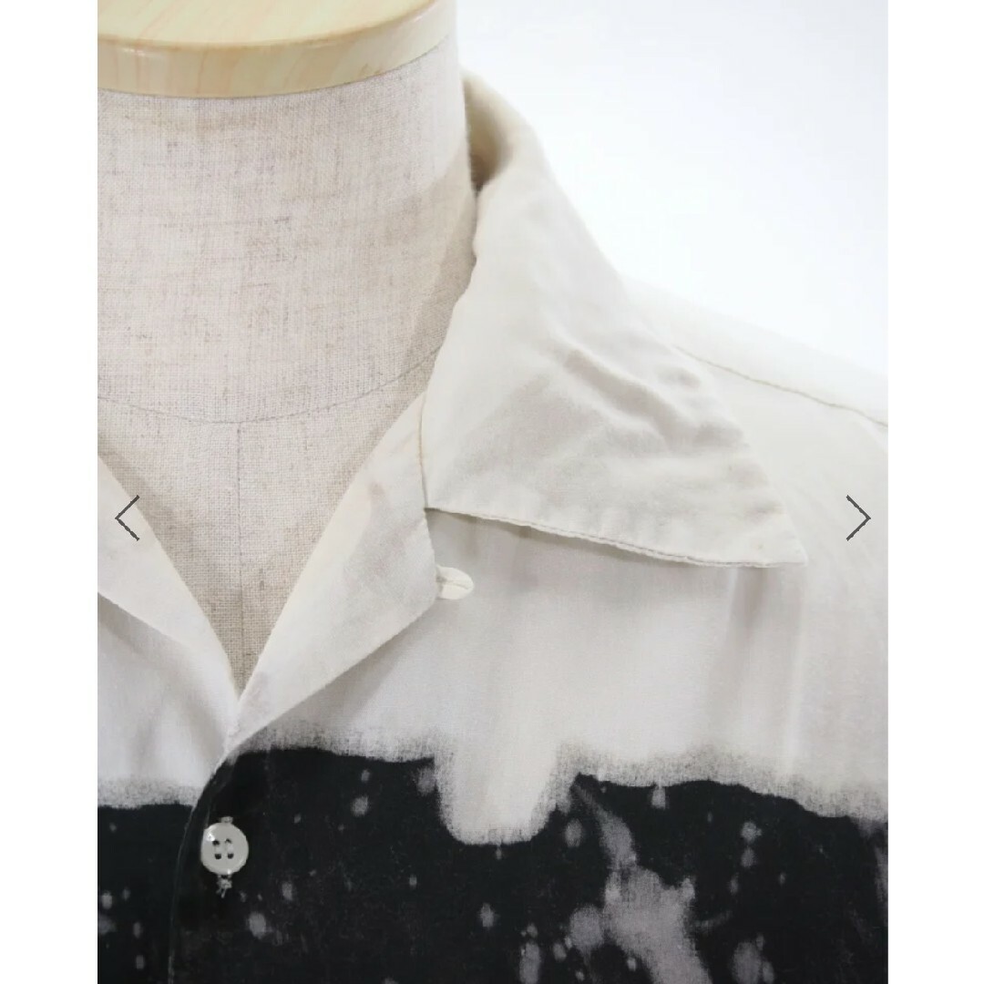 NOMA t.d.(ノマティーディー)のNOMA t.d. Hand Dyed  ハンドダイオープンカラーシャツ メンズのトップス(シャツ)の商品写真