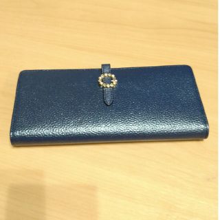 ランバンコレクション(LANVIN COLLECTION)の【5月限定お値下げ中】LANVIN　長財布　ネイビー(財布)