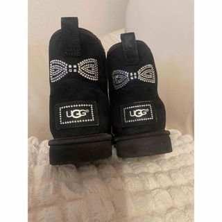 UGG - UGG ✨リボン🎀ブーツ　２４.０cm