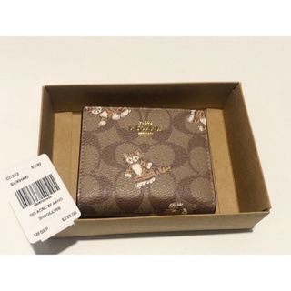 コーチ(COACH)のCOACH コーチ　CC922 　カーキマルチ　折り財布(折り財布)