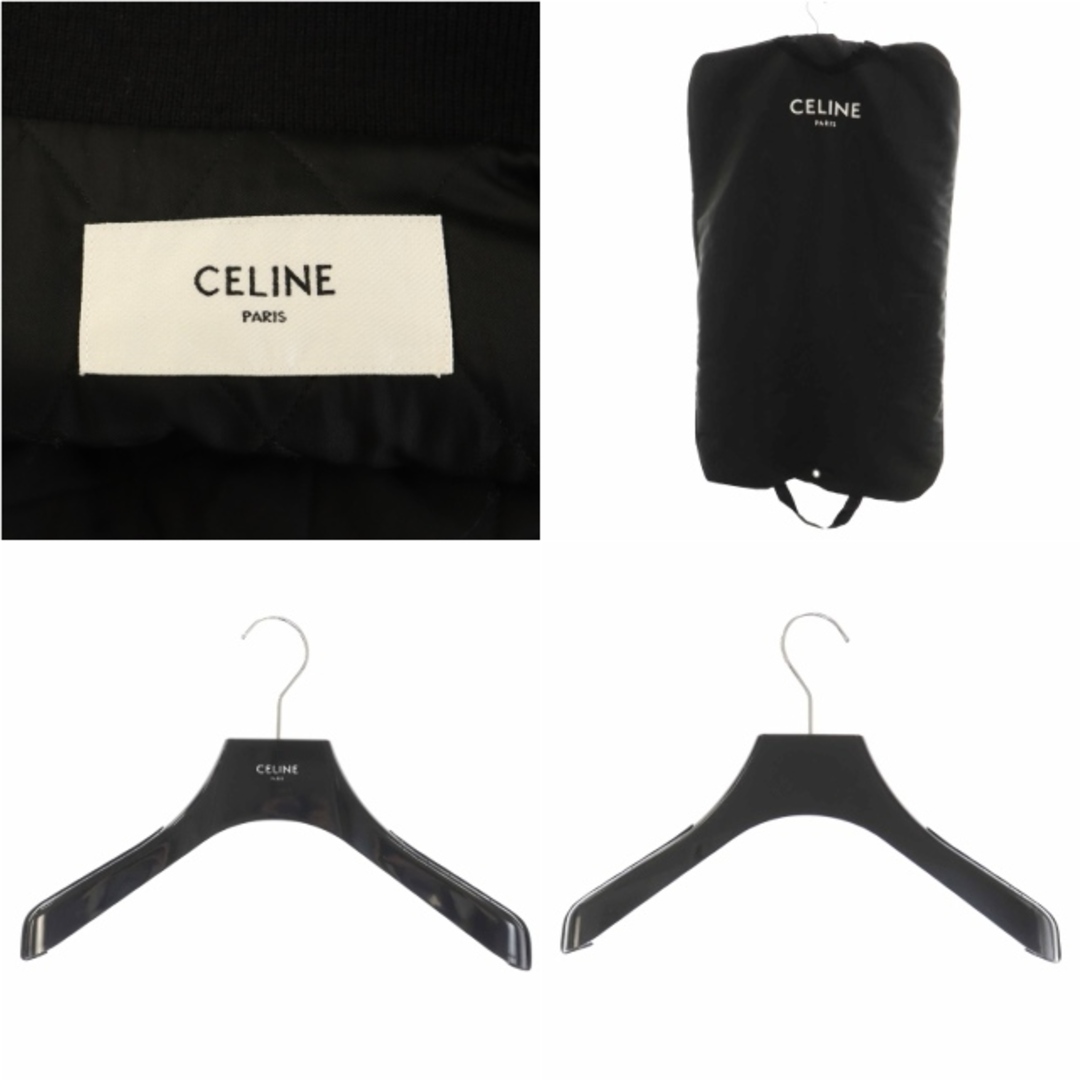 celine(セリーヌ)のCELINE by Hedi Slimane レザー ボンバージャケット 黒 メンズのジャケット/アウター(その他)の商品写真