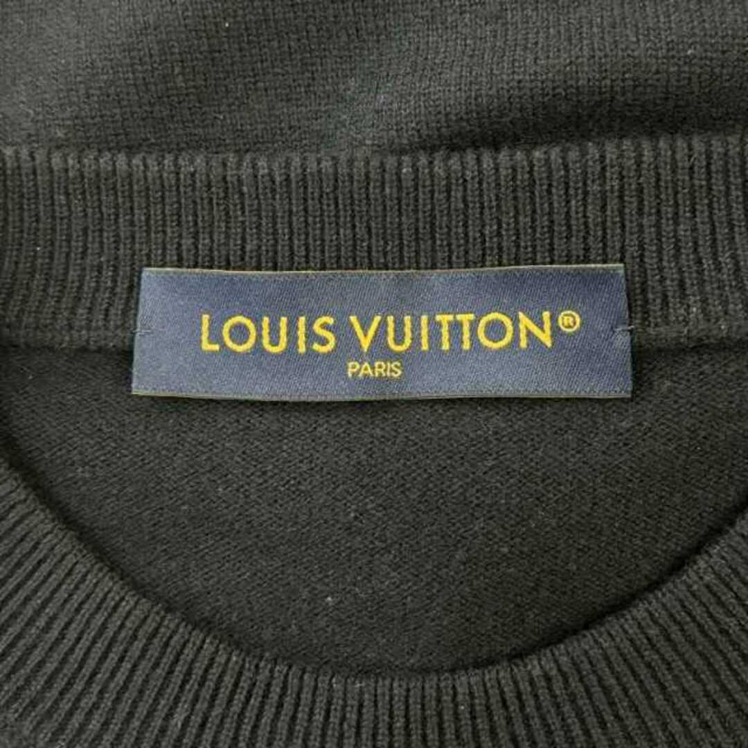 LOUIS VUITTON(ルイヴィトン)のルイヴィトン 23SS Monogram Sleeve Knit ニット M 紺 メンズのトップス(ニット/セーター)の商品写真