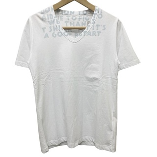 マルタンマルジェラ(Maison Martin Margiela)の18SS エイズ Tシャツ 白 ホワイト S30GJ0006(Tシャツ/カットソー(半袖/袖なし))