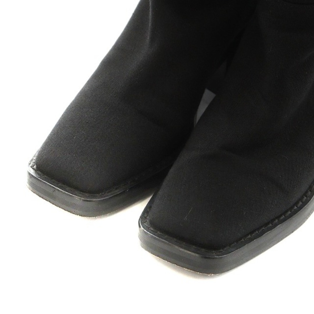 MM6(エムエムシックス)のエムエムシックス メゾンマルジェラ ロングブーツ 35 22.0cm 黒 レディースの靴/シューズ(ブーツ)の商品写真