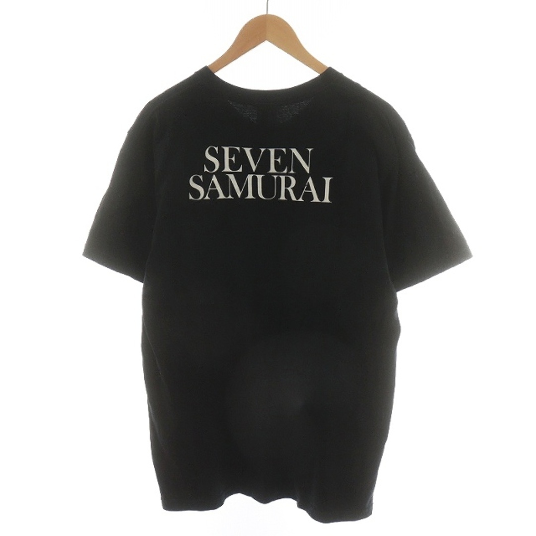 SUPREME × UNDERCOVER 七人の侍 Tシャツ 半袖 L 黒 青 SUPREME × UNDERCOVER 七人の侍 Tシャツ 半袖 L 黒 青