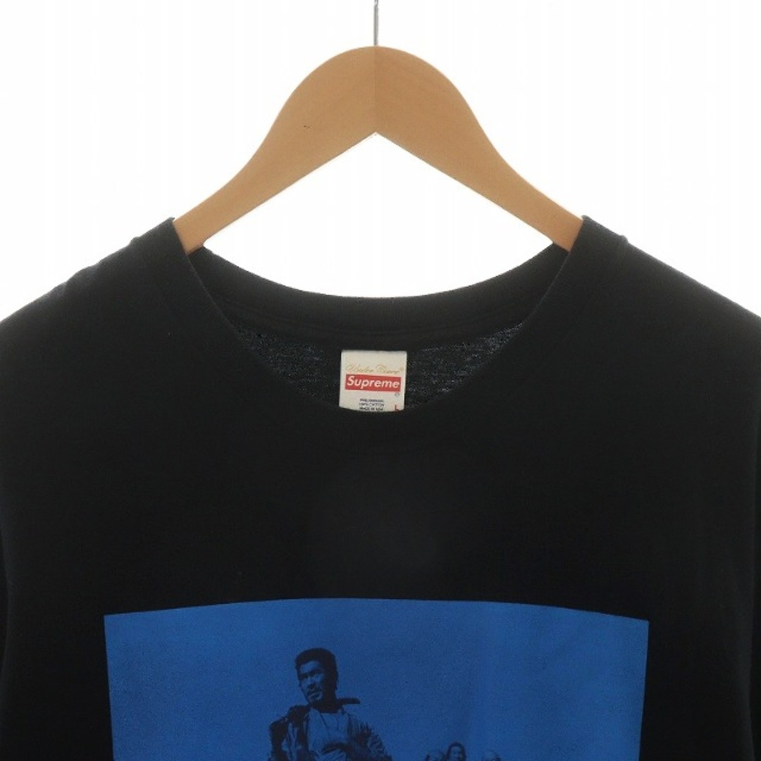 SUPREME × UNDERCOVER 七人の侍 Tシャツ 半袖 L 黒 青 SUPREME × UNDERCOVER 七人の侍 Tシャツ 半袖 L 黒 青