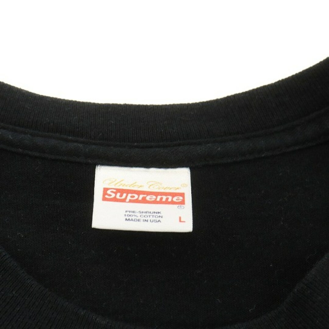 SUPREME × UNDERCOVER 七人の侍 Tシャツ 半袖 L 黒 青 SUPREME × UNDERCOVER 七人の侍 Tシャツ 半袖 L 黒 青