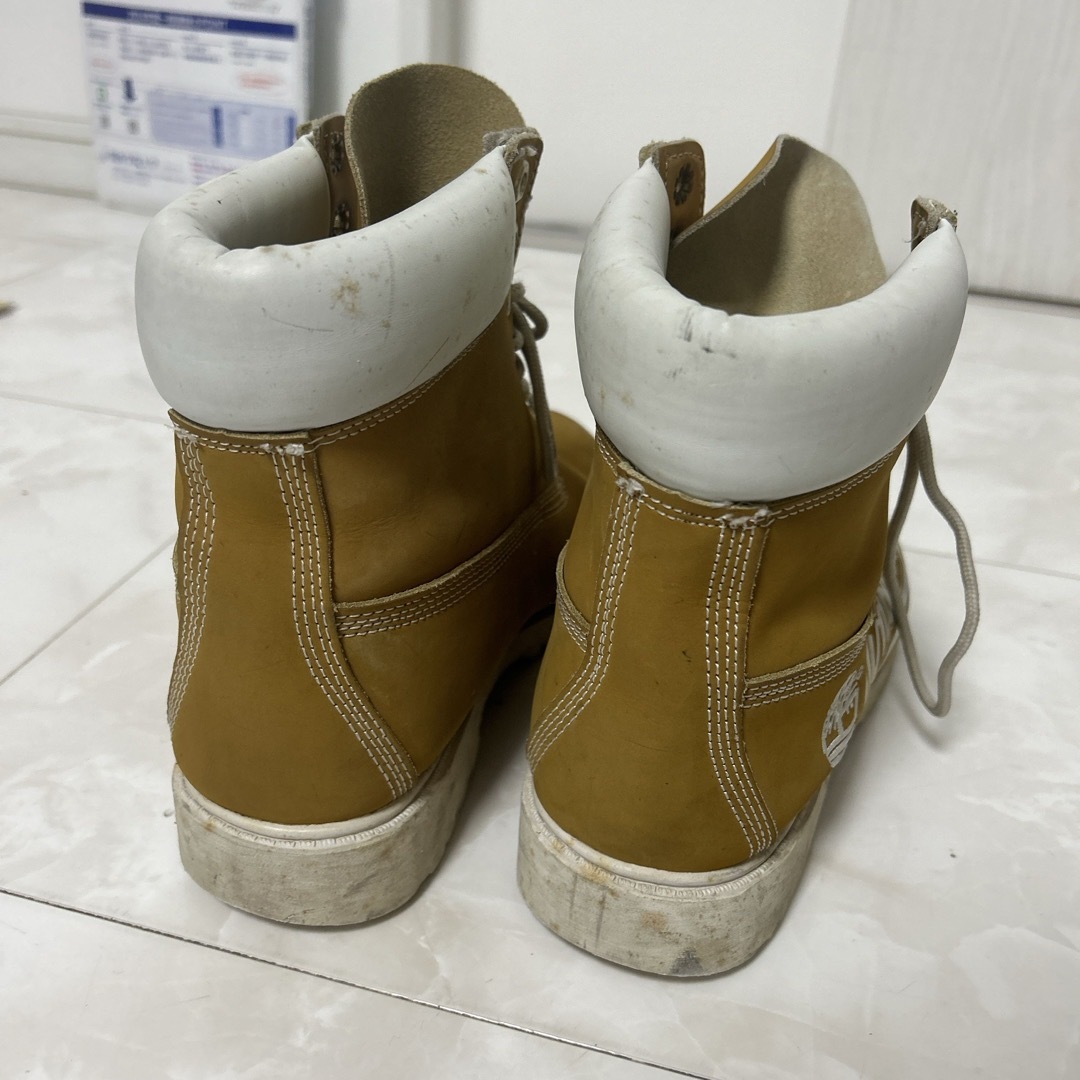 Timberland(ティンバーランド)のティンバーランド　ブーツ　レア文字入り メンズの靴/シューズ(ブーツ)の商品写真