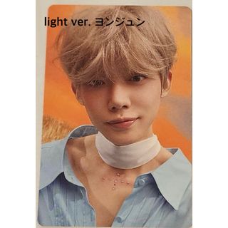 トゥモローバイトゥギャザー(TOMORROW X TOGETHER)のtxt トレカ　ヨンジュン　ソロジャケ　tomorrow light ver(アイドルグッズ)