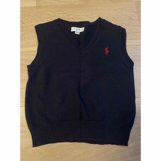 ラルフローレン(Ralph Lauren)の【美品】ラルフローレン　ベスト　紺　フォーマル　お出掛け着(ニット)