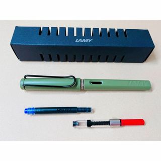 ラミー(LAMY)の2500円値下げ！ Lamy万年筆 EF 細字インクとコンバーター付き(ペン/マーカー)