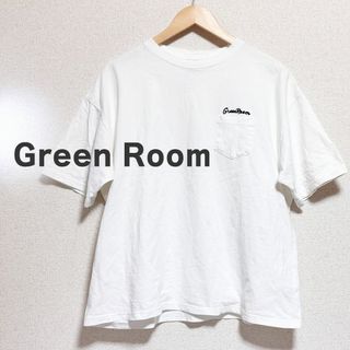 フリークスストア(FREAK'S STORE)のFREAK'S STORE × Green Room Tシャツ　白　ホワイト(Tシャツ(半袖/袖なし))