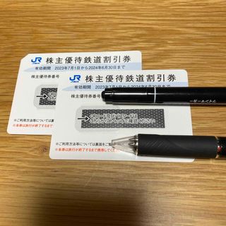 JR西日本　株主優待鉄道割引券(鉄道乗車券)