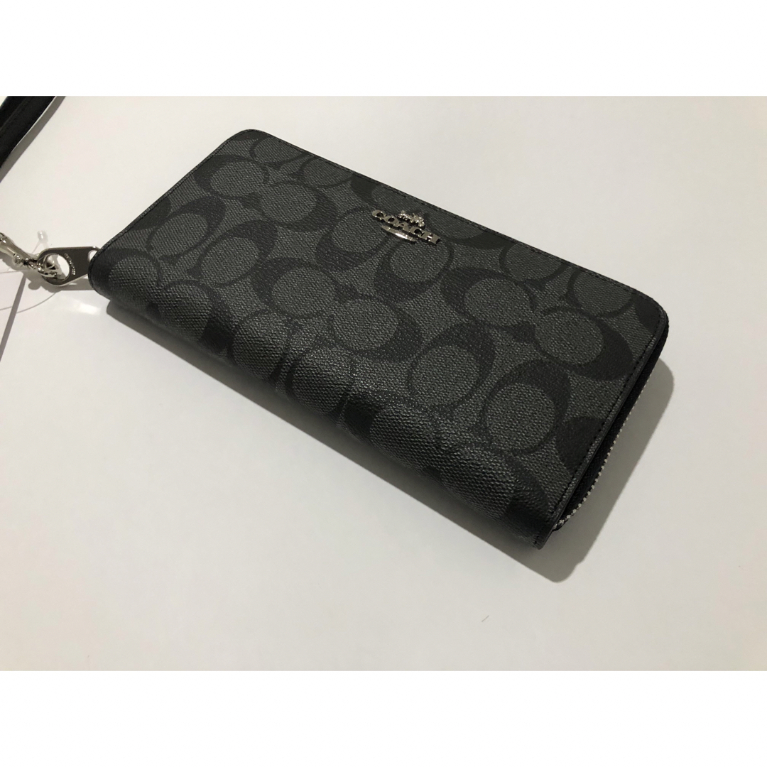 COACH(コーチ)のCOACH コーチ　C4452  ブラック　長財布 メンズのファッション小物(長財布)の商品写真