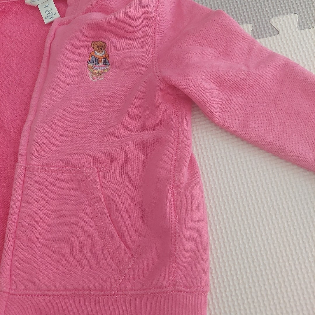 Ralph Lauren(ラルフローレン)のラルフローレン　パーカー　90センチ キッズ/ベビー/マタニティのキッズ服女の子用(90cm~)(ジャケット/上着)の商品写真