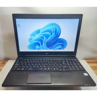 エヌイーシー(NEC)の(N1)NEC i3第６世代 メモリ8GB SSD128GBoffice付DVD(ノートPC)