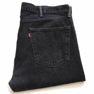 リーバイス(Levi's)のLevi'sリーバイス 505 ブラック デニムパンツ w38 L32★SDP2499 ジーンズ ストレート リペア オーバーサイズ ビッグサイズ(デニム/ジーンズ)