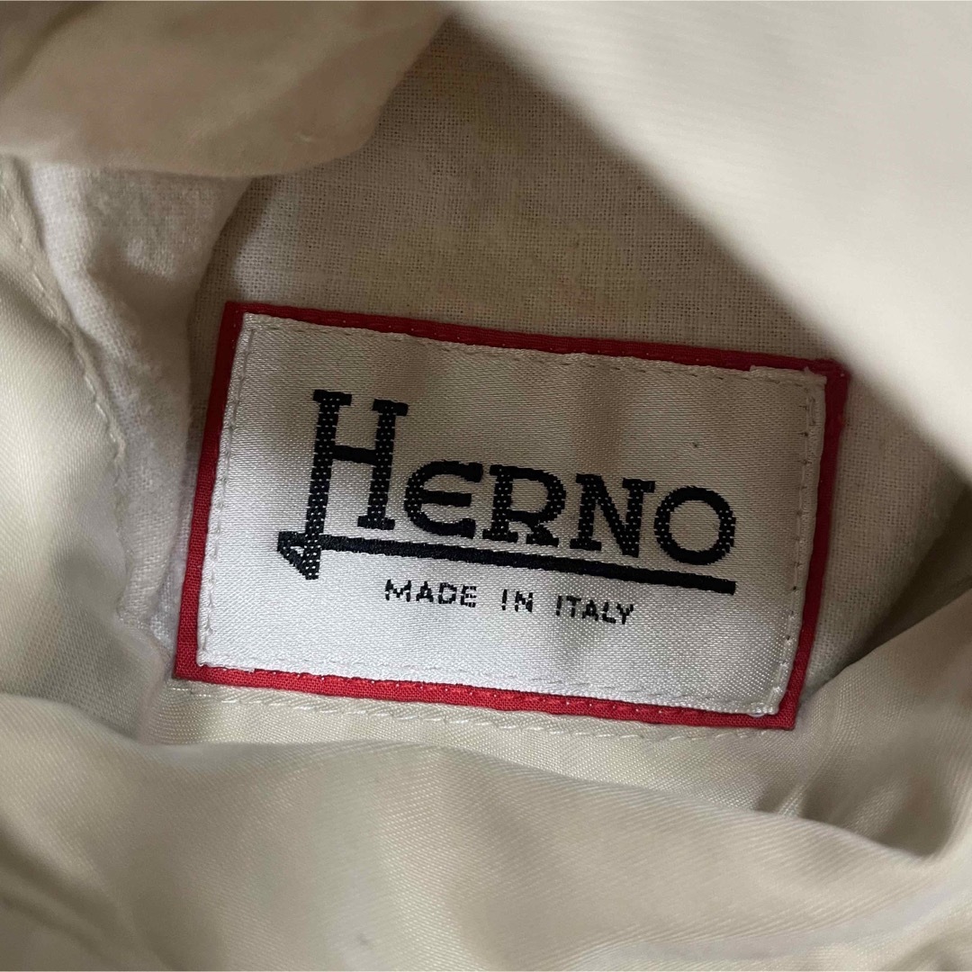 HERNO(ヘルノ)のヘルノ　HERNO  中綿　ダウンコート　リバーシブル　46  チェーン柄　総柄 メンズのジャケット/アウター(ダウンジャケット)の商品写真