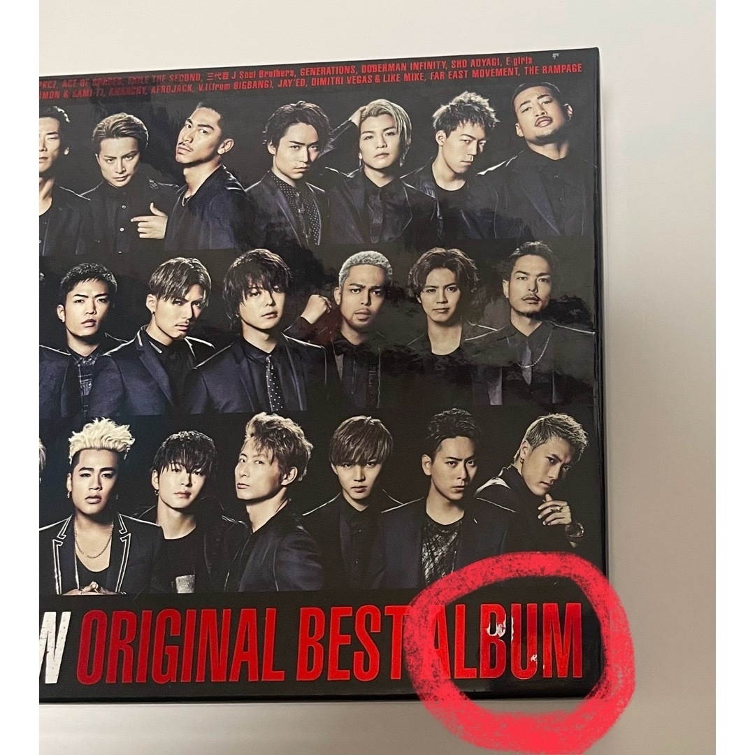 EXILE TRIBE(エグザイル トライブ)の【3枚組】HiGH&LOW ORIGINAL BEST ALBUM エンタメ/ホビーのDVD/ブルーレイ(ミュージック)の商品写真