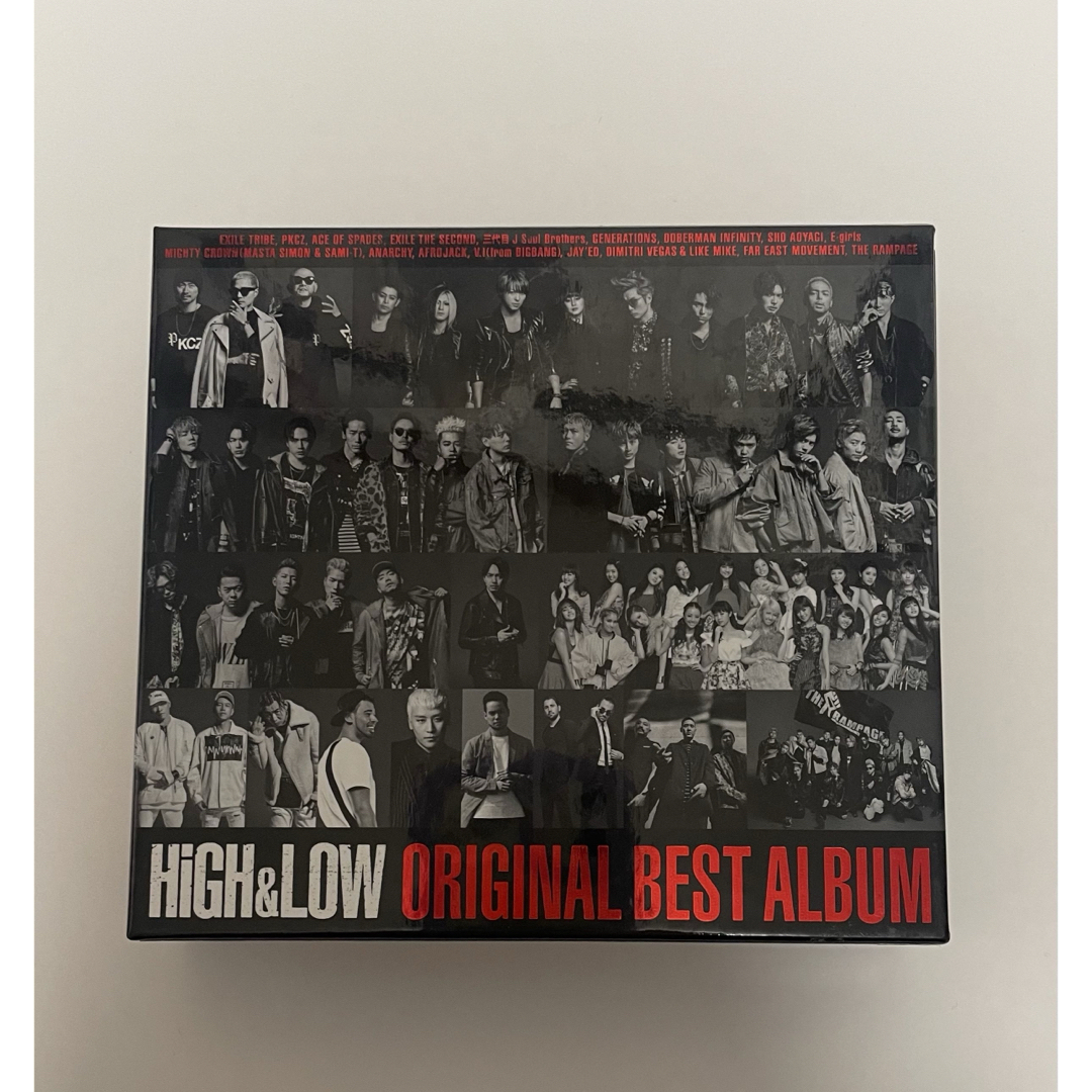 EXILE TRIBE(エグザイル トライブ)の【3枚組】HiGH&LOW ORIGINAL BEST ALBUM エンタメ/ホビーのDVD/ブルーレイ(ミュージック)の商品写真