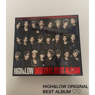 エグザイル トライブ(EXILE TRIBE)の【3枚組】HiGH&LOW ORIGINAL BEST ALBUM(ミュージック)