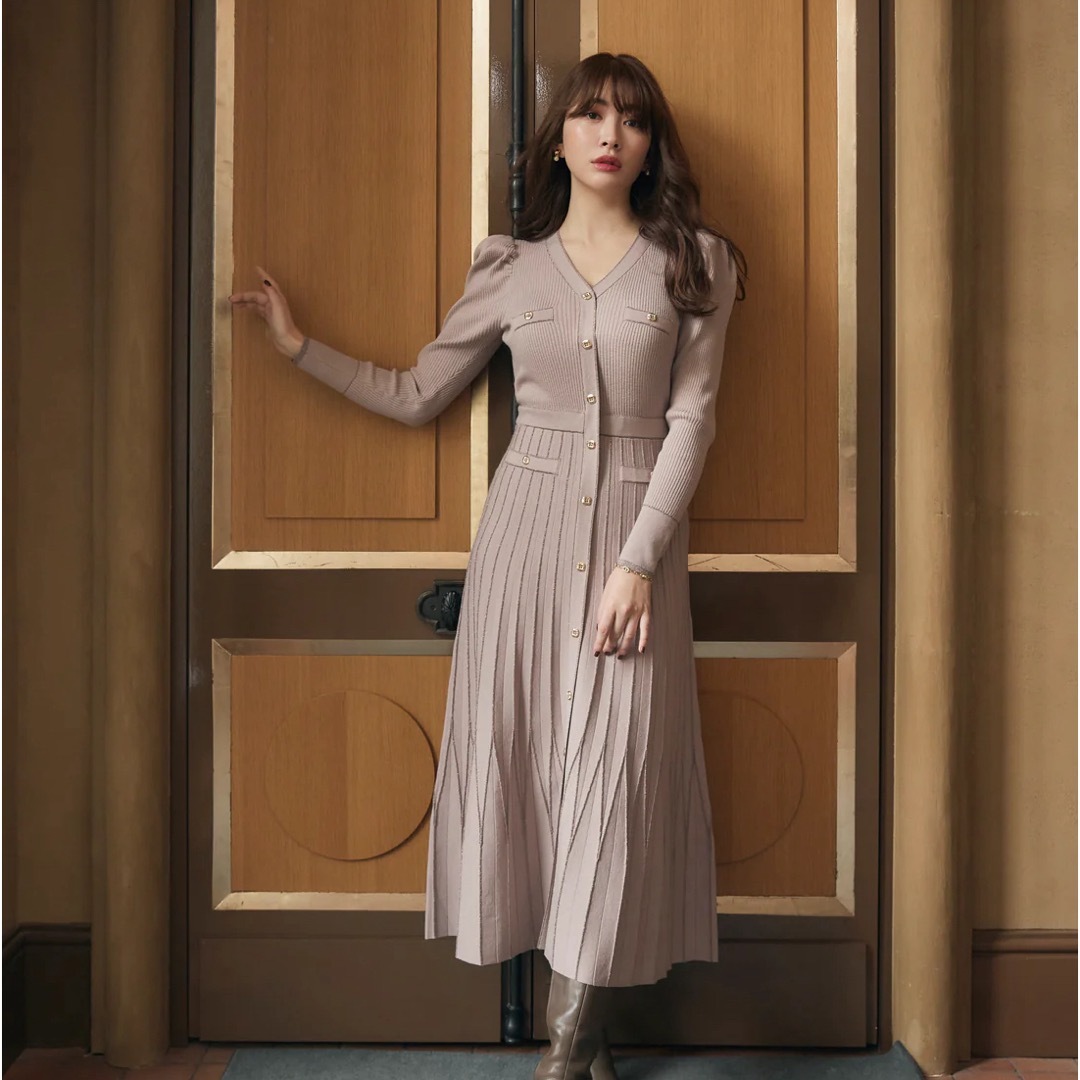 Her lip to - Suite Room Knit Long Dressの通販 by ♡M.M's Her lip to - Suite Room Knit Long Dressの通販 by ♡M.M's