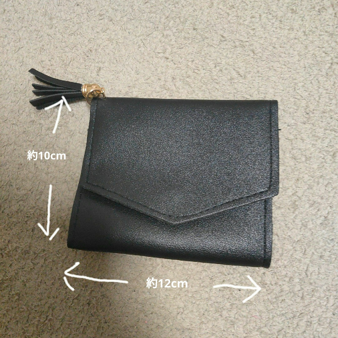 新品未使用 サイフ 財布 黒 レディースのファッション小物(財布)の商品写真