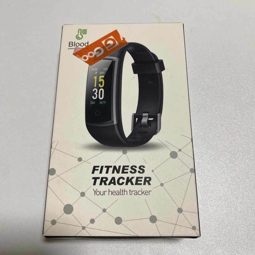 FITNESS TRACKER レッド スポーツ/アウトドアのトレーニング/エクササイズ(トレーニング用品)の商品写真