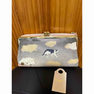 I Eye's - 新品　I Eye’s アイアイズ  猫　がま口　長財布