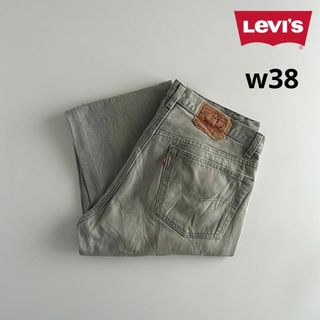 リーバイス(Levi's)のlevi’s 501 グレーブラック usa製 先染め ボタン裏532 w38(デニム/ジーンズ)