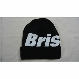 エフシーアールビー(F.C.R.B.)のF.C. Real Bristol Big Logo Knit Beanie 黒(ニット帽/ビーニー)