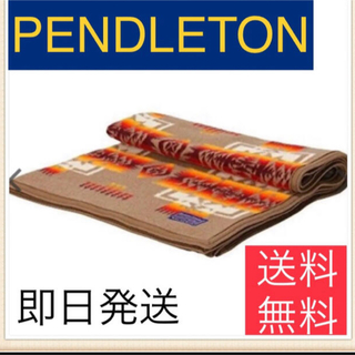 ペンドルトン(PENDLETON)の新品》ペンドルトン タオルブランケット チーフジョセフカーキ(毛布)