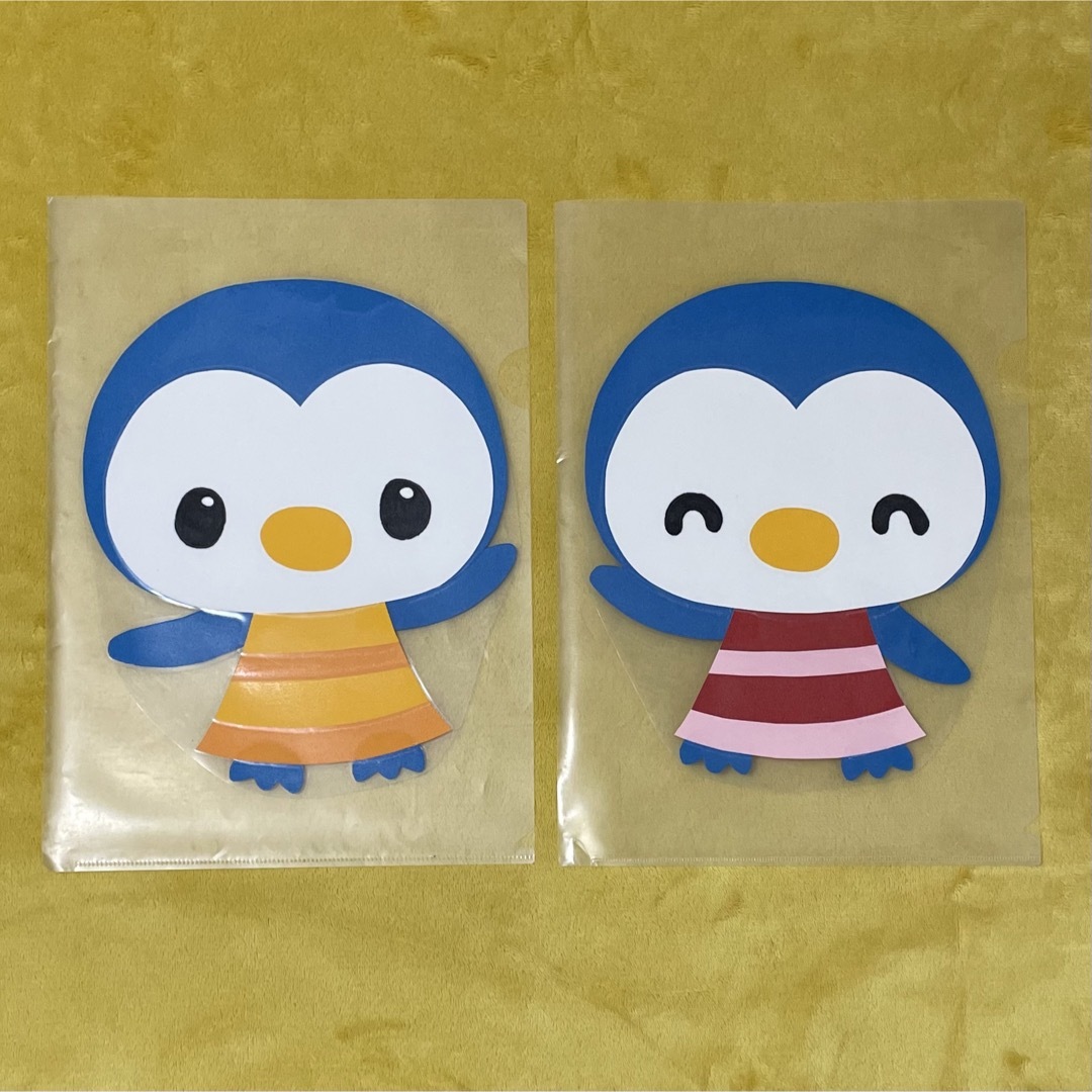 壁面　保育士　手作り　ハンドメイド　雪だるま　ペンギン ハンドメイドのハンドメイド その他(その他)の商品写真