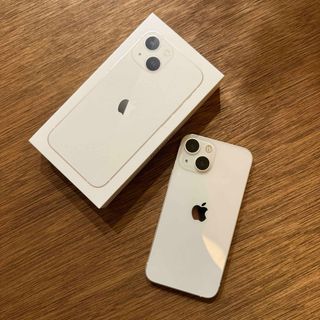 アイフォーン(iPhone)のiPhone 13 mini スターライト 256 GB SIMフリー(スマートフォン本体)