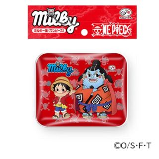 フジヤ(不二家)のMilky×ワンピースコラボ缶　セット(キャラクターグッズ)