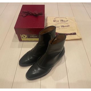 美品 Le Yucca's Side Zip Boots BLACK 40(ブーツ)