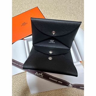 エルメス(Hermes)のエルメス　カルヴィデュオ　ノアール(財布)